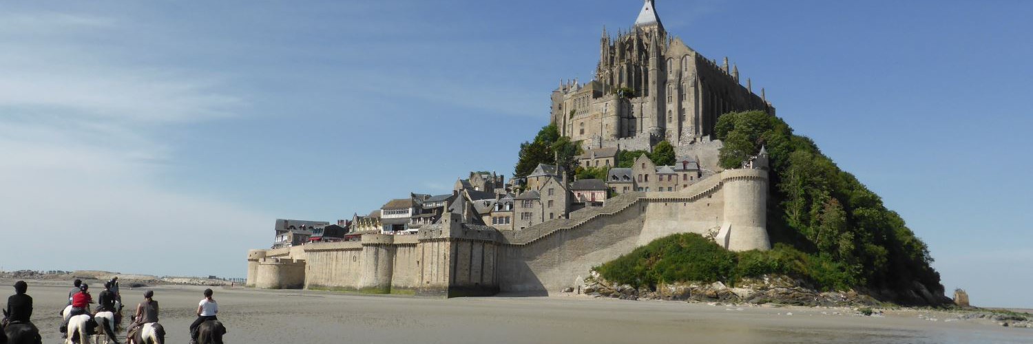 Randonnée à cheval au Mont Saint Michel et en Bretagne